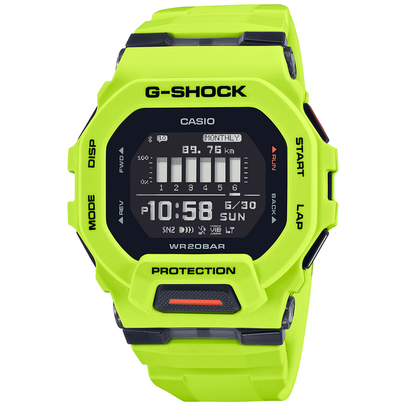 G-SHOCK GBD-200-9DR G-SQUAD Bluetooth