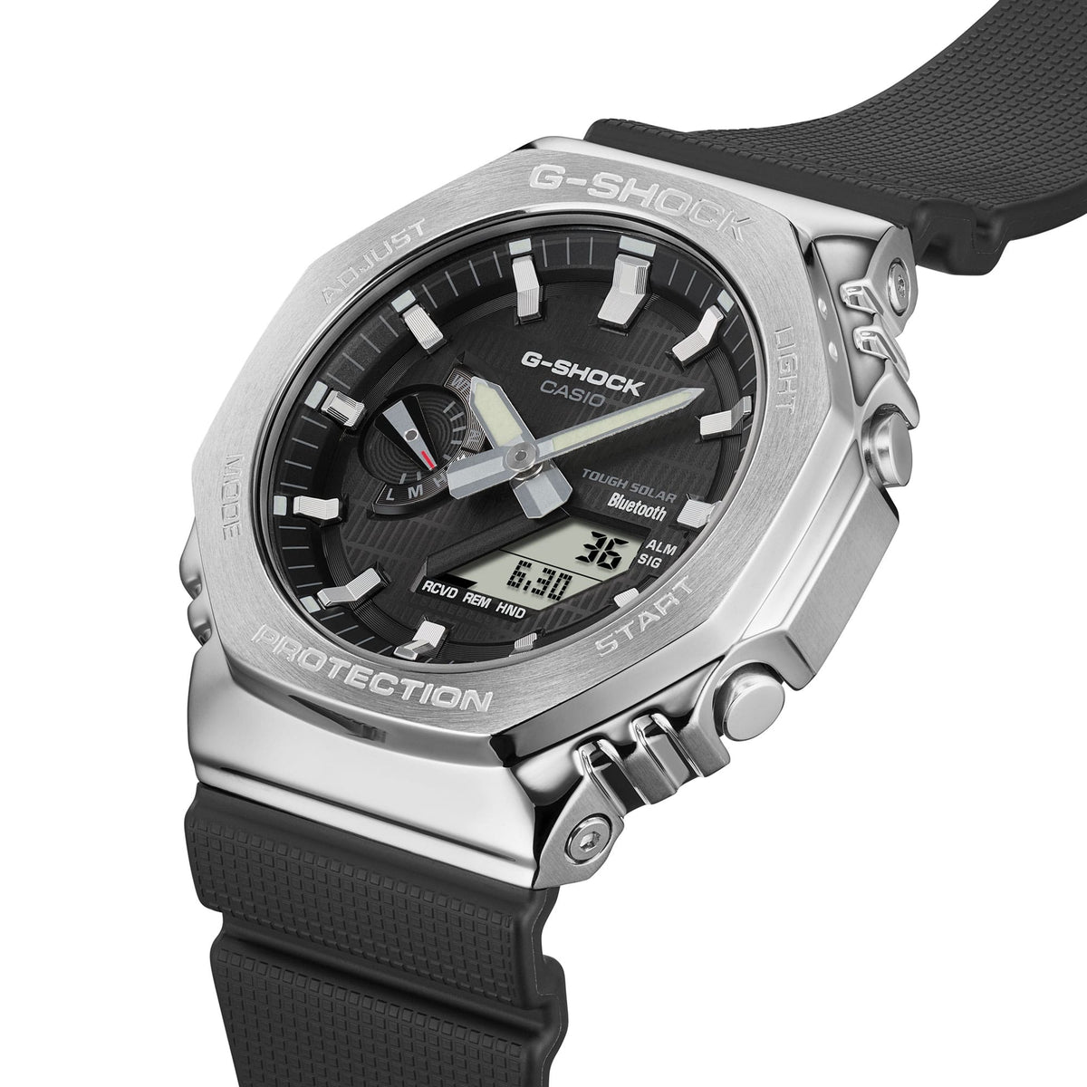 G-SHOCK G-STEEL GBM-2100-1ADR Tough Solar Bluetooth