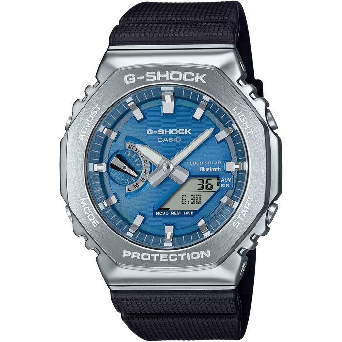 G-SHOCK G-STEEL GBM-2100A-2BDR Tough Solar Bluetooth