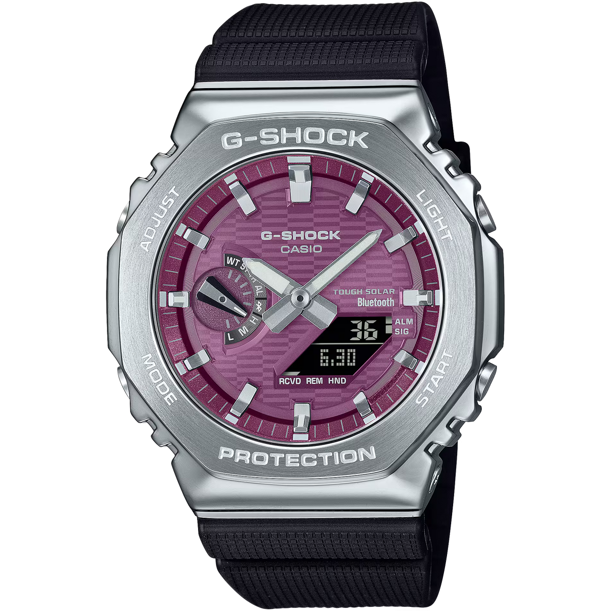 G-SHOCK G-STEEL GBM-2100A-4BDR Tough Solar Bluetooth