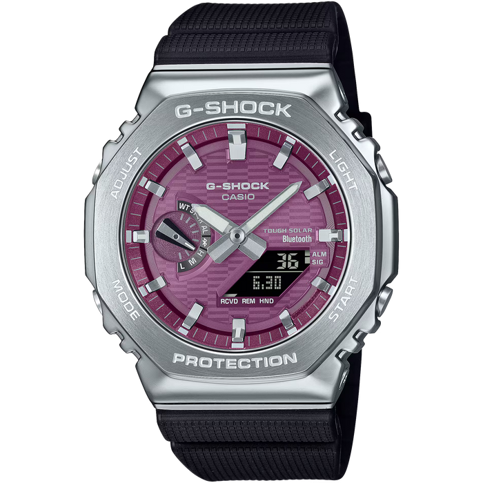 G-SHOCK G-STEEL GBM-2100A-4BDR Tough Solar Bluetooth