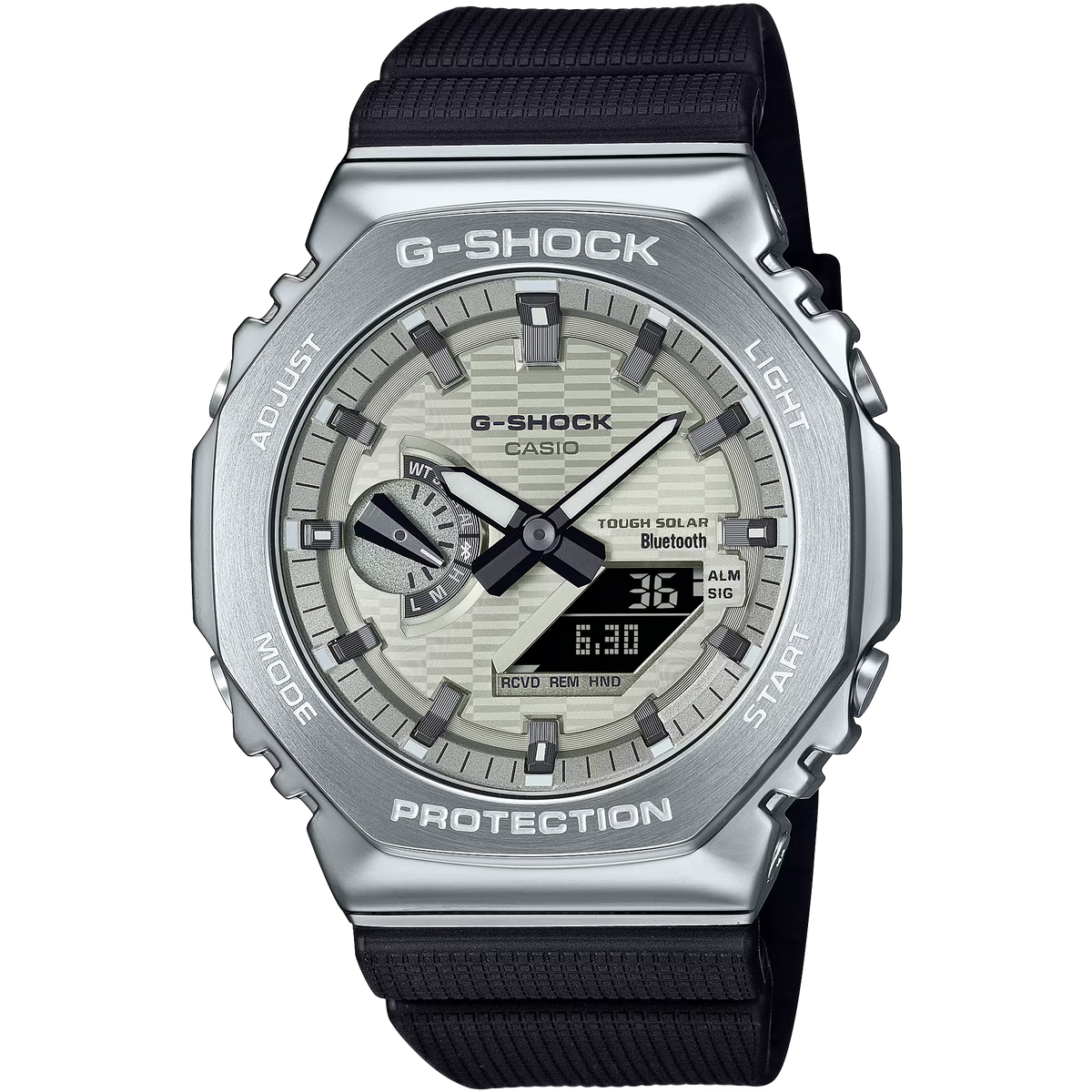 G-SHOCK G-STEEL GBM-2100A-8BDR Tough Solar Bluetooth