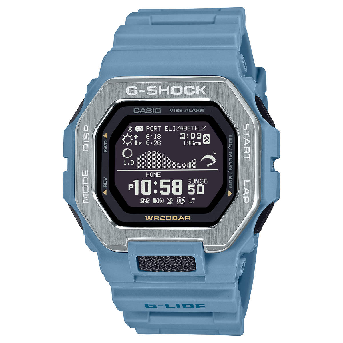 G-SHOCK GBX-100-2ADR G-LIDE Bluetooth