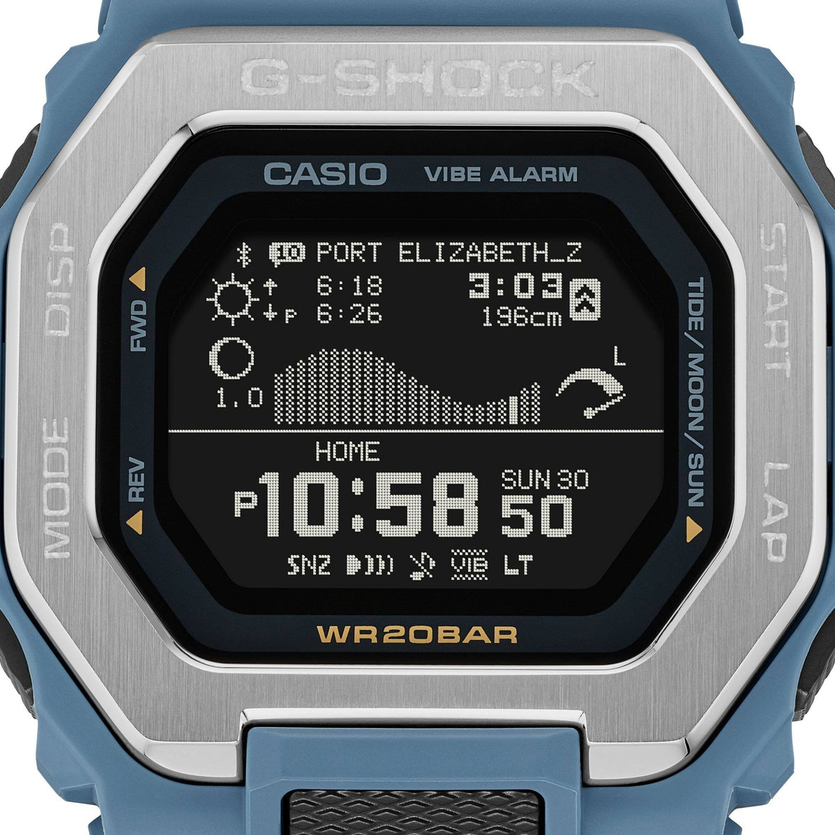 G-SHOCK GBX-100-2ADR G-LIDE Bluetooth