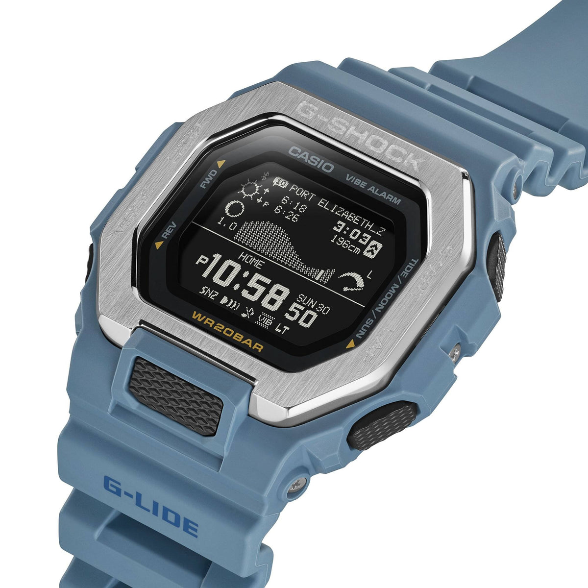 G-SHOCK GBX-100-2ADR G-LIDE Bluetooth