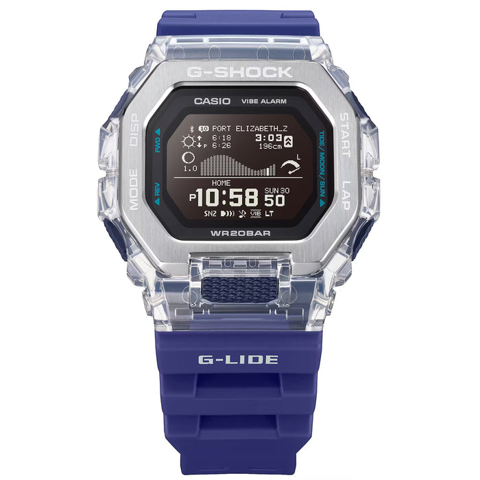 G-SHOCK GBX-100S-2DR G-LIDE Bluetooth