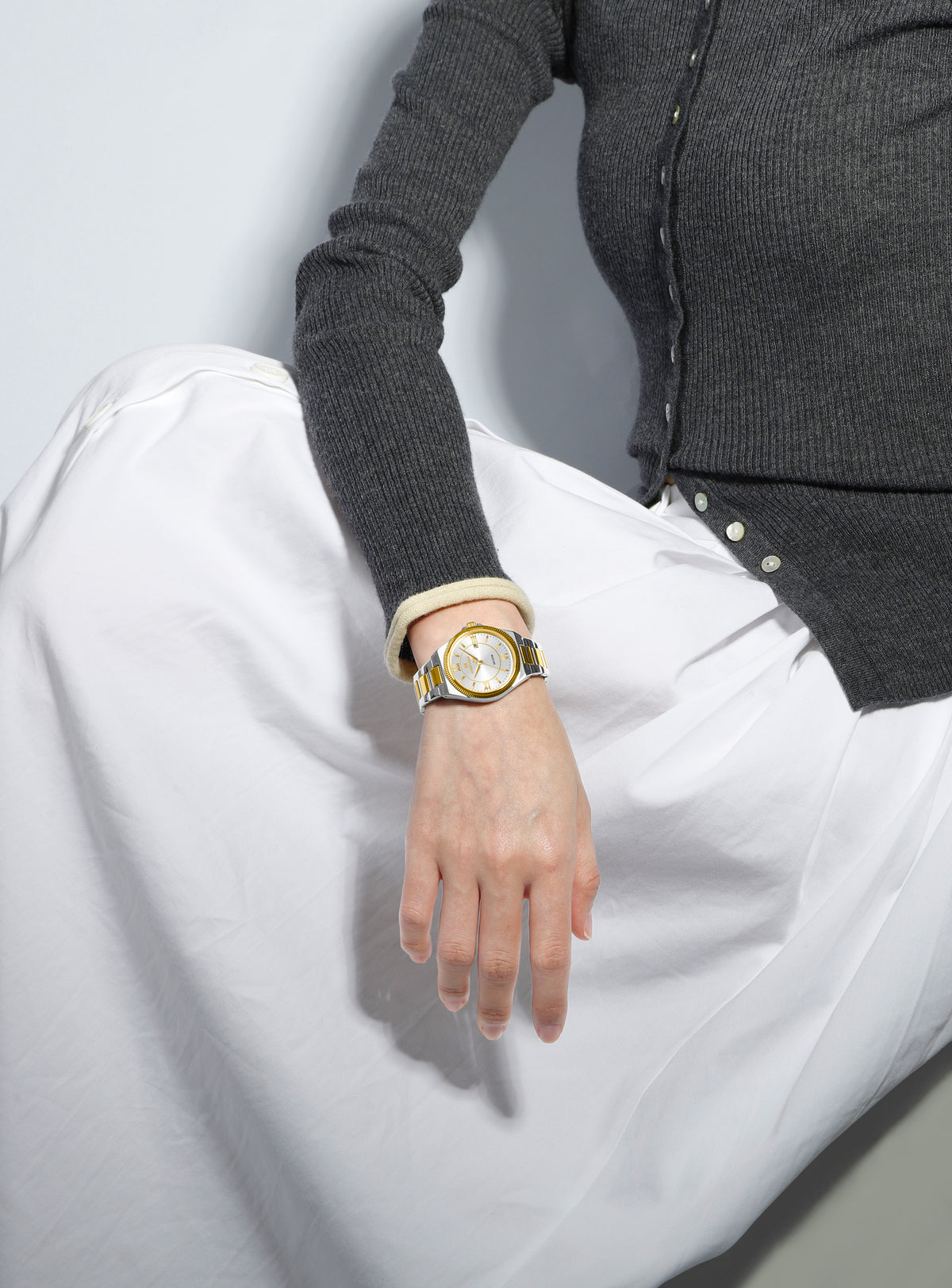 NAVIFORCE NF5073 G/W Women Watch