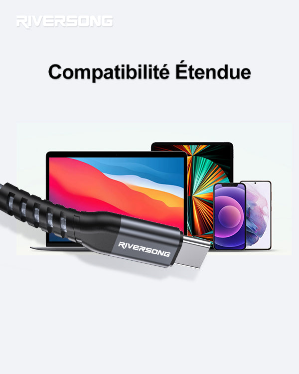 RIVERSONG Hercules C6 Type-C Cable 2m - CT51