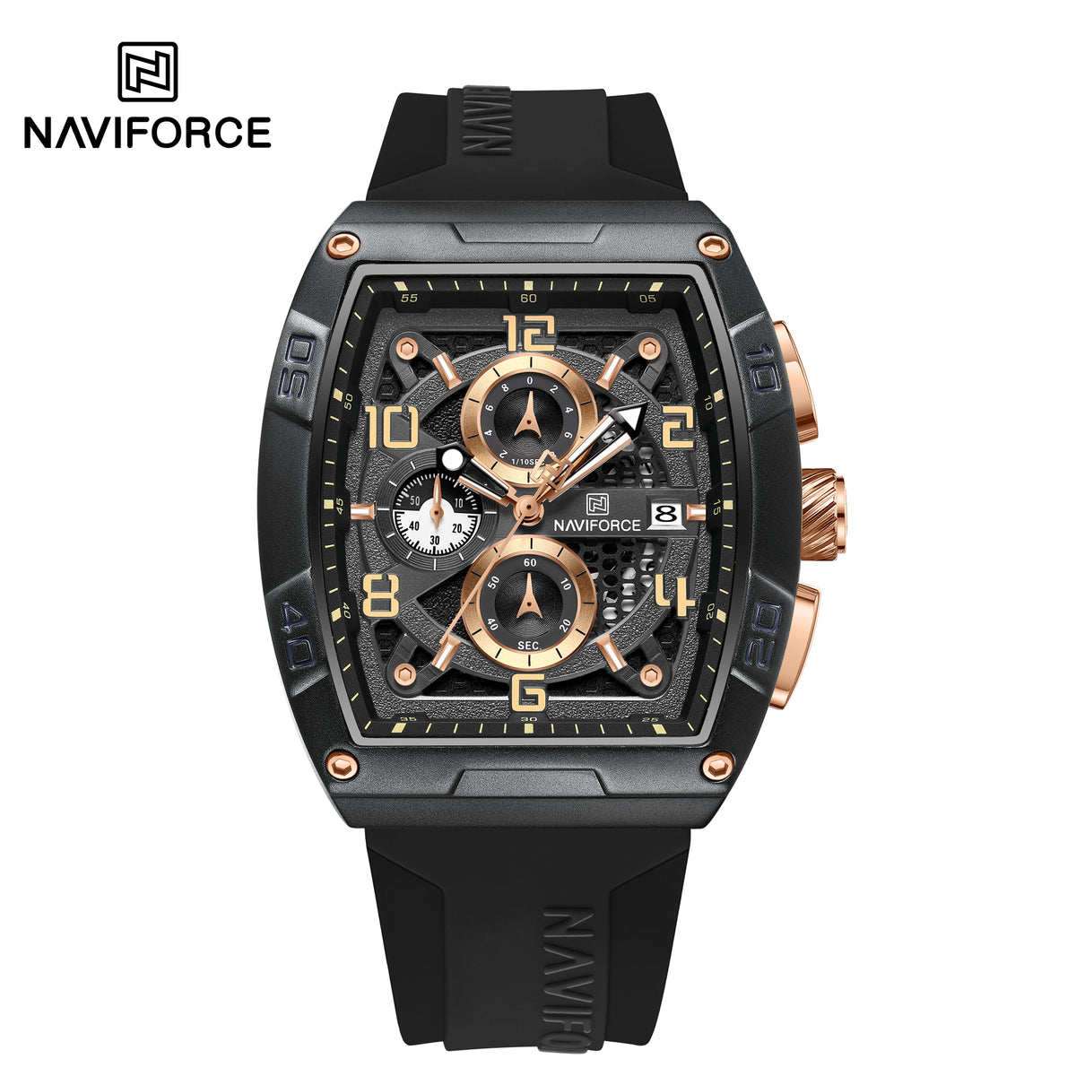 NAVIFORCE NF8052 B/RG/B Men Watch