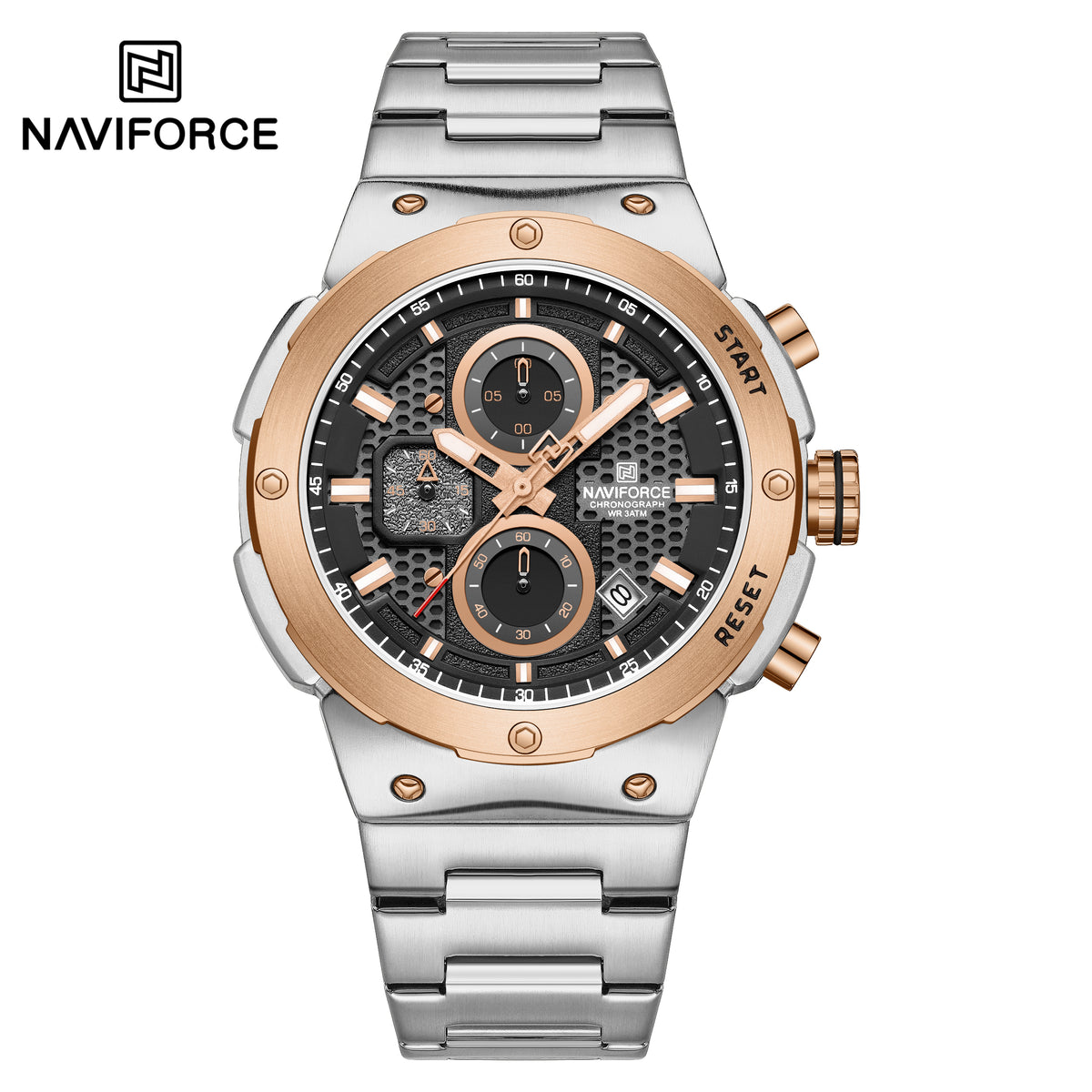 NAVIFORCE NF8072 S/RG/S Men Watch