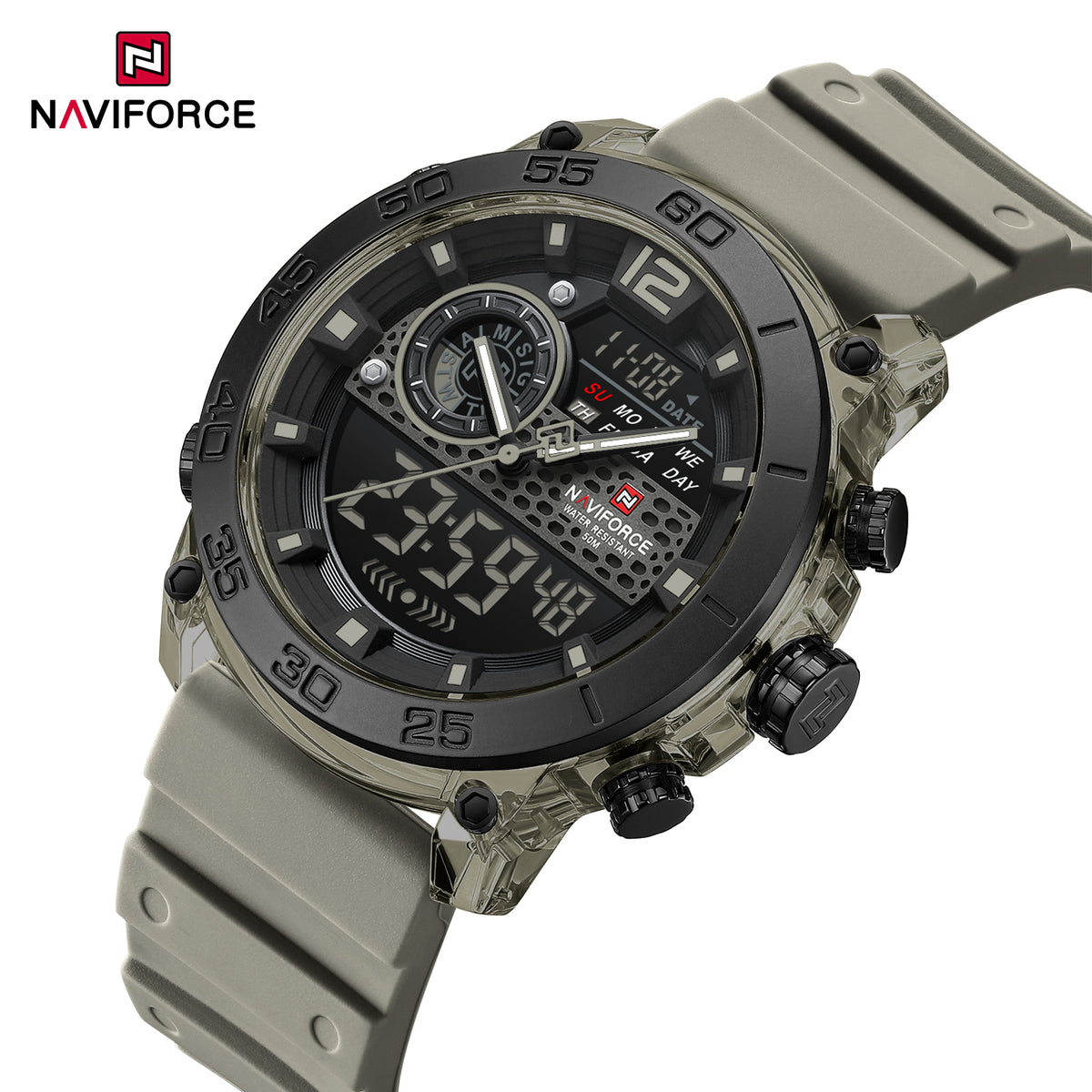 NAVIFORCE NF6104 GY/GY/GY Men Watch