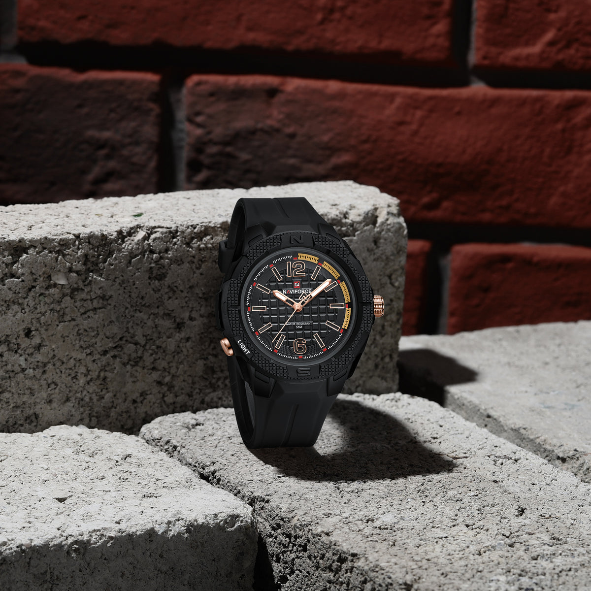 NAVIFORCE NF7126 B/RG/B Men Watch