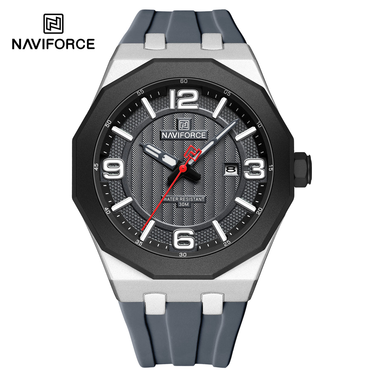 NAVIFORCE NF8079 S/GY/T.GY Men Watch