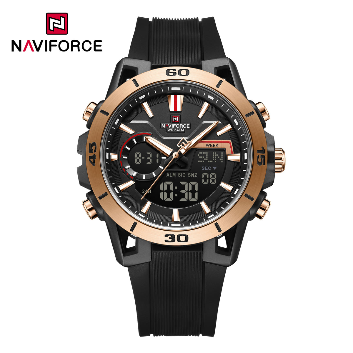 NAVIFORCE NF7135 B/RG/B Men Watch
