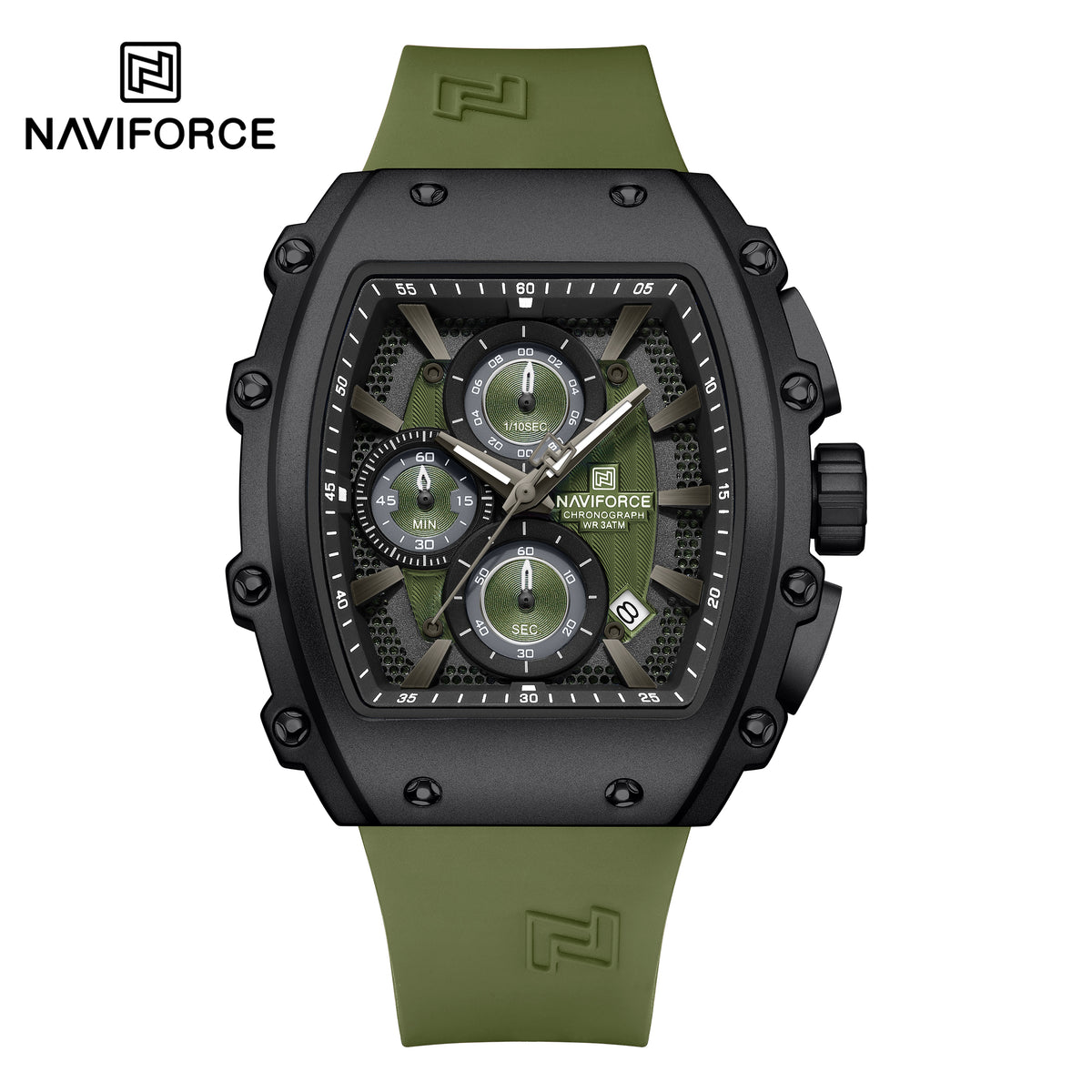 NAVIFORCE NF8070 B/GN/GN Men Watch