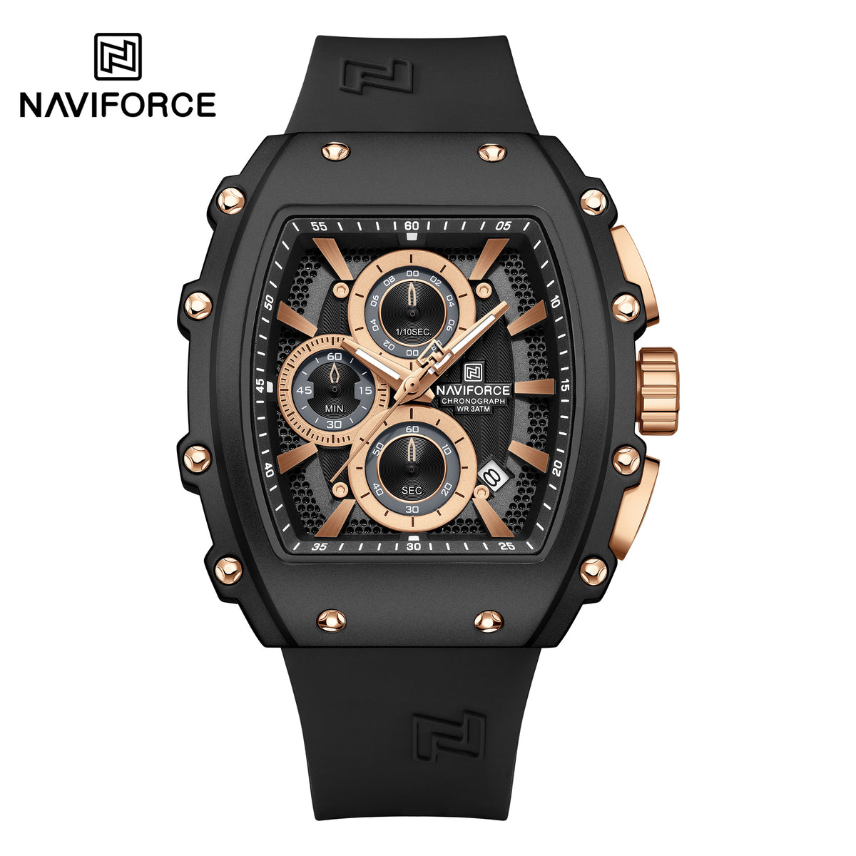 NAVIFORCE NF8070 B/RG/B Men Watch