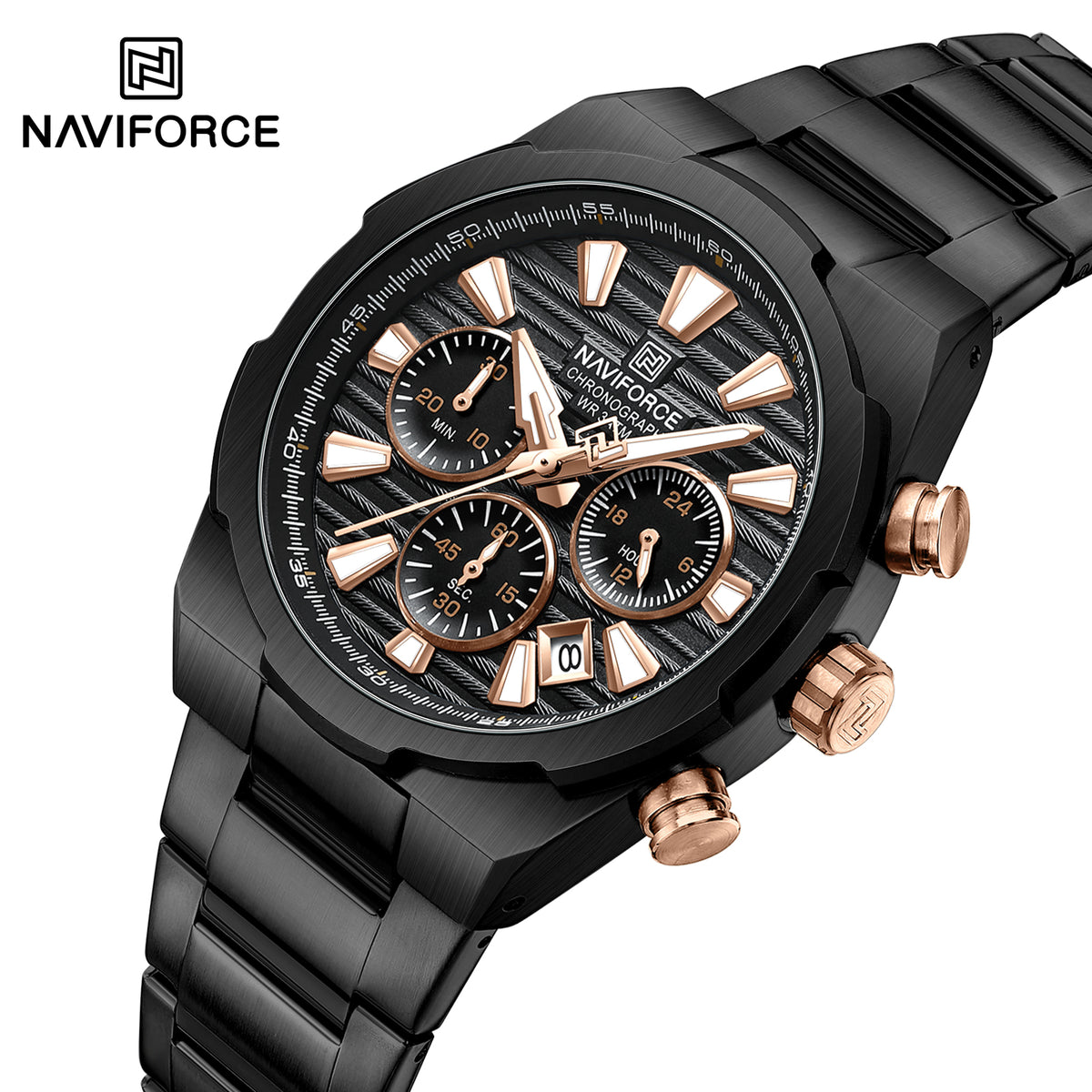 NAVIFORCE NF8081 B/RG/B Men Watch