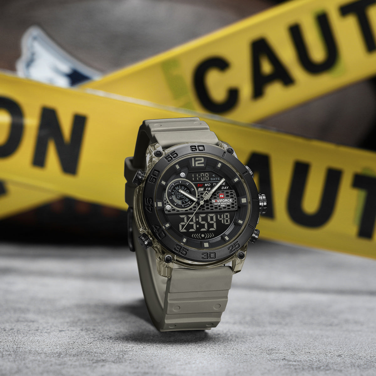 NAVIFORCE NF6104 GY/GY/GY Men Watch