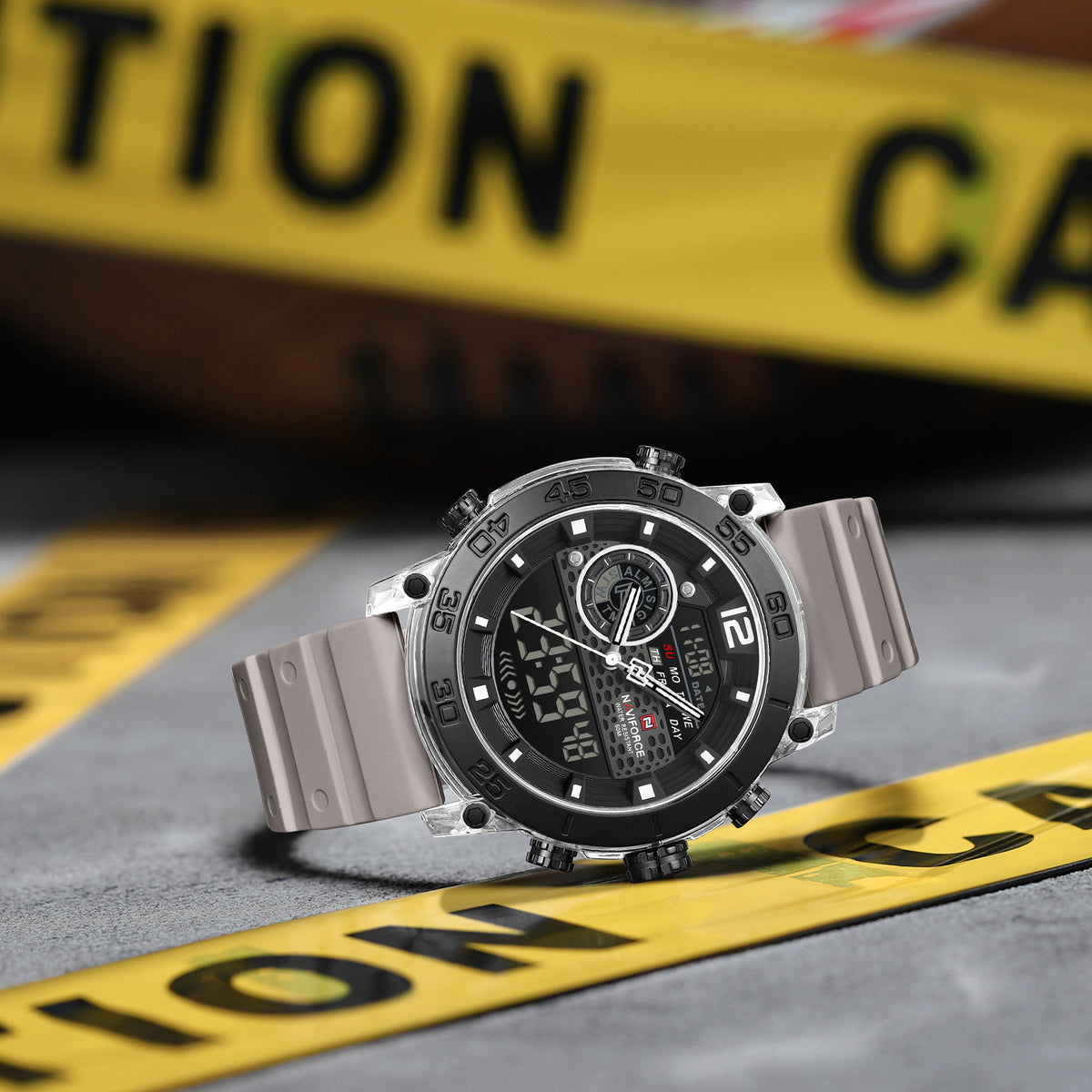 NAVIFORCE NF6104 S/W/GY Men Watch