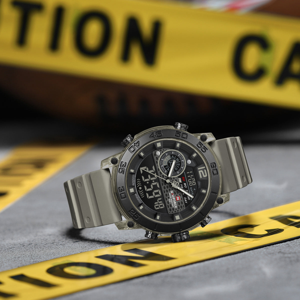 NAVIFORCE NF6104 GY/GY/GY Men Watch