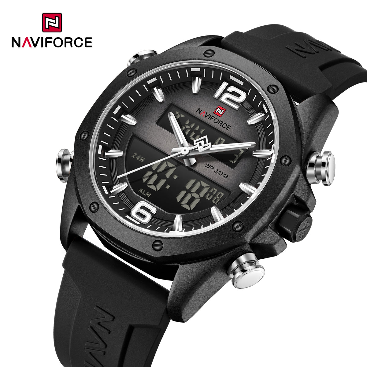 NAVIFORCE NF9264 B/BGY/B Men Watch