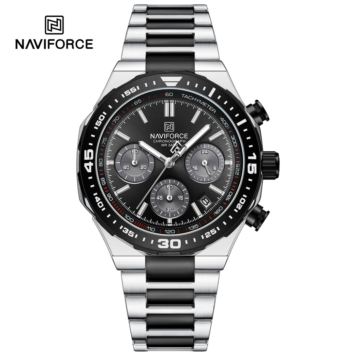 NAVIFORCE NF8049 S/B/B Men Watch
