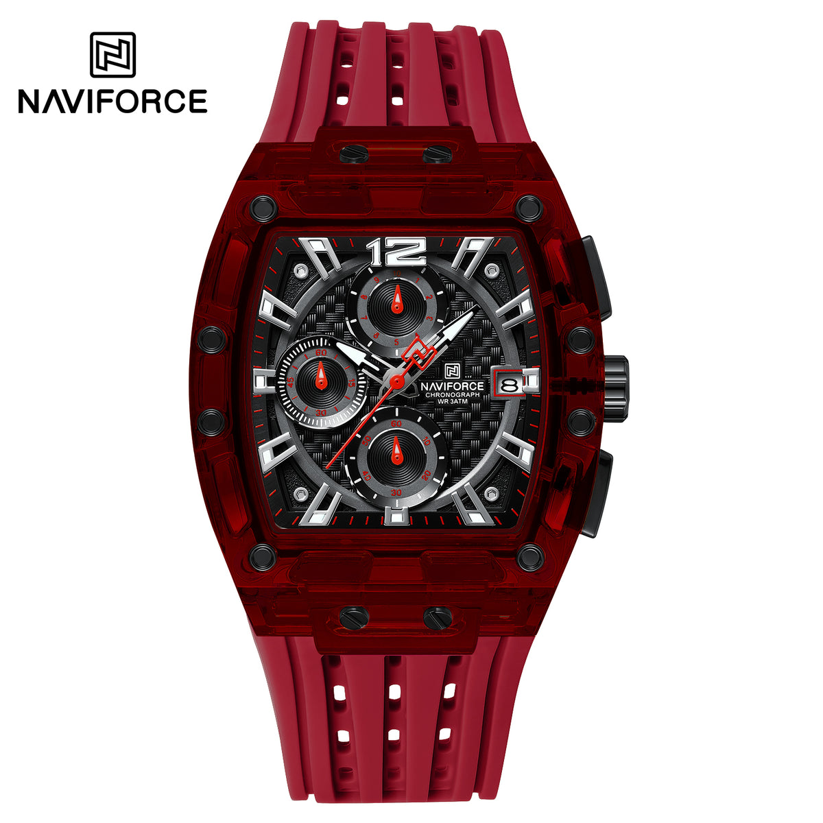 NAVIFORCE NF7105 R/B/R Men Watch