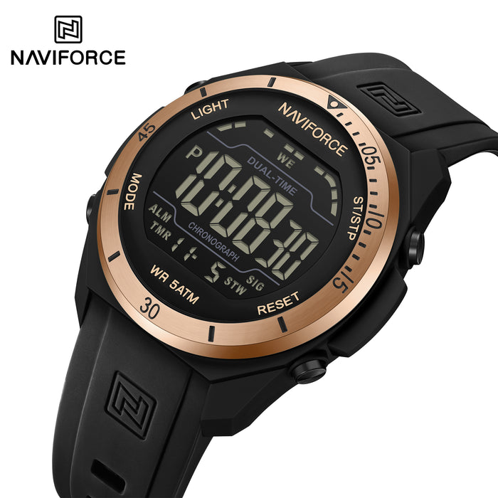NAVIFORCE NF7138 B/RG Men Watch