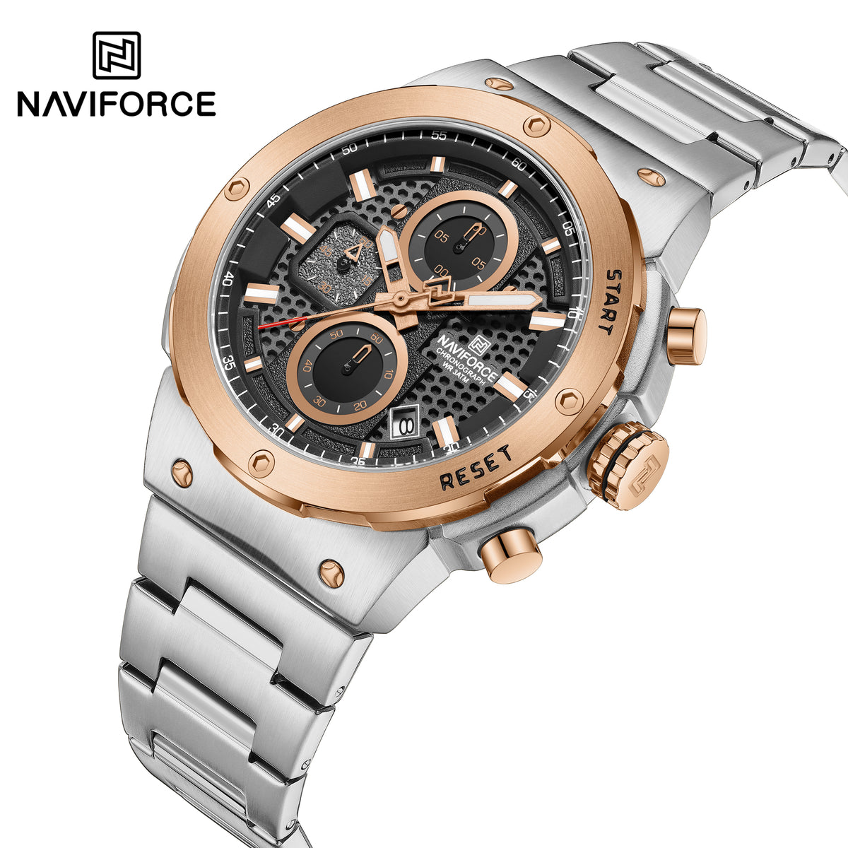 NAVIFORCE NF8072 S/RG/S Men Watch