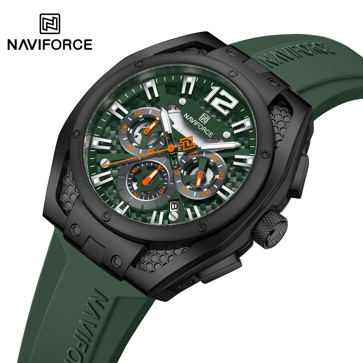 NAVIFORCE NF8063 B/GN/GN Men Watch