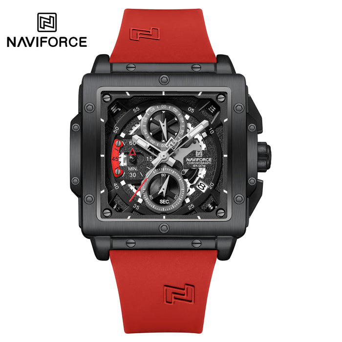 NAVIFORCE NF8064 B/B/R Men Watch