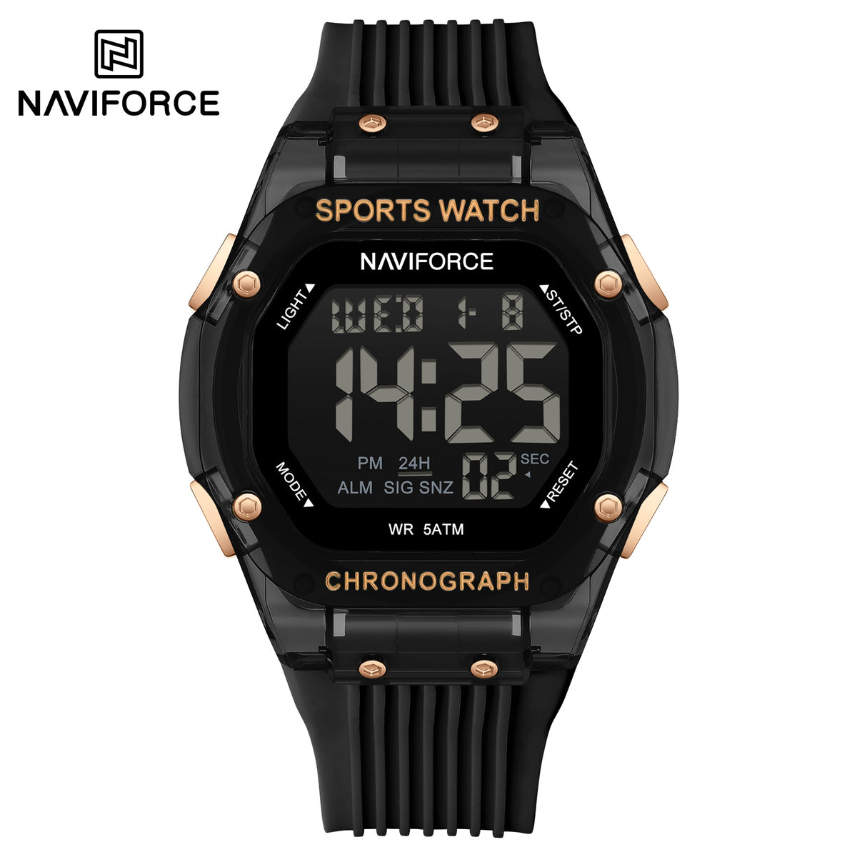 NAVIFORCE NF7113 B/RG Men Watch
