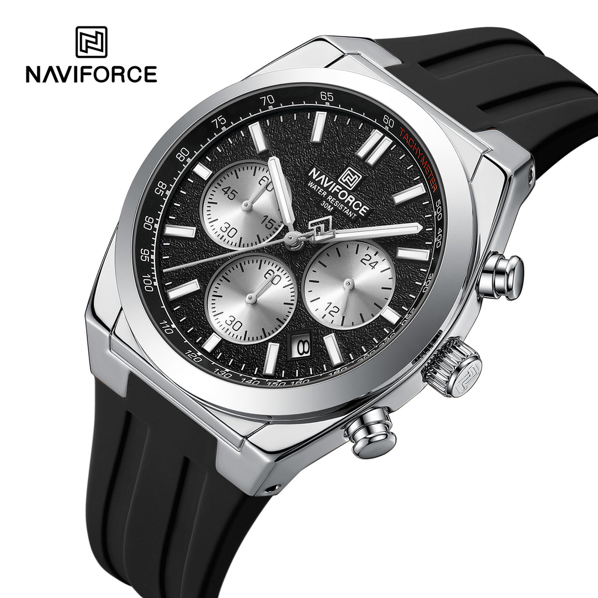 NAVIFORCE NF8080 S/B/B Men Watch