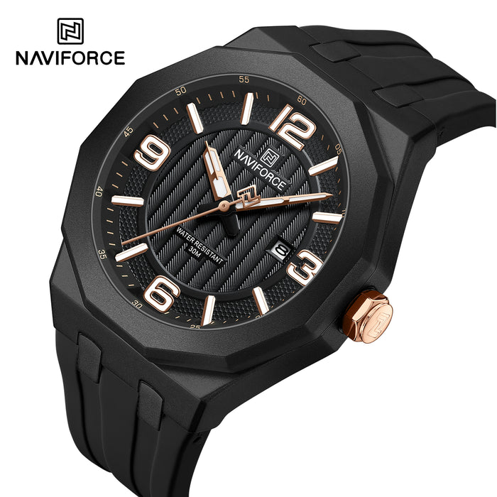 NAVIFORCE NF8079 B/RG/B Men Watch