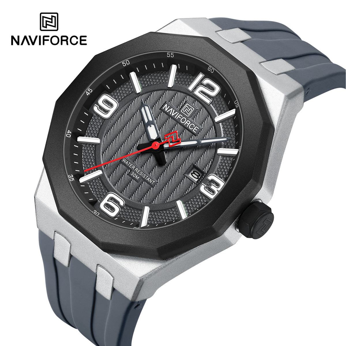 NAVIFORCE NF8079 S/GY/T.GY Men Watch