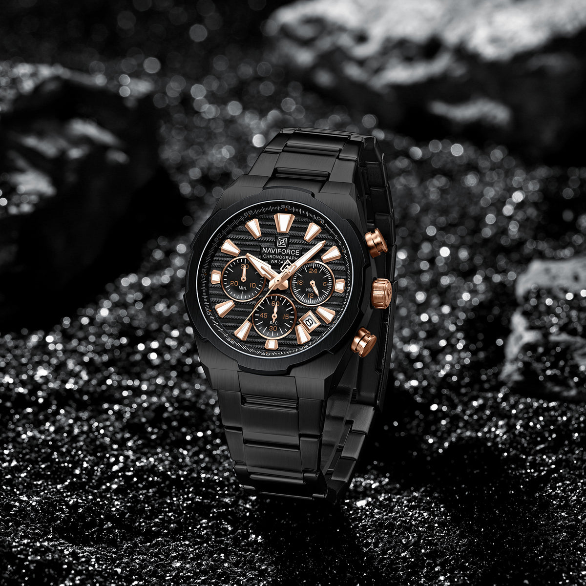 NAVIFORCE NF8081 B/RG/B Men Watch