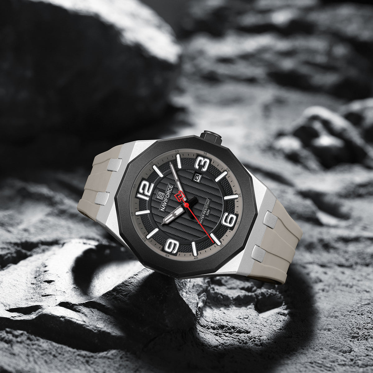 NAVIFORCE NF8079 S/B/B.GY Men Watch