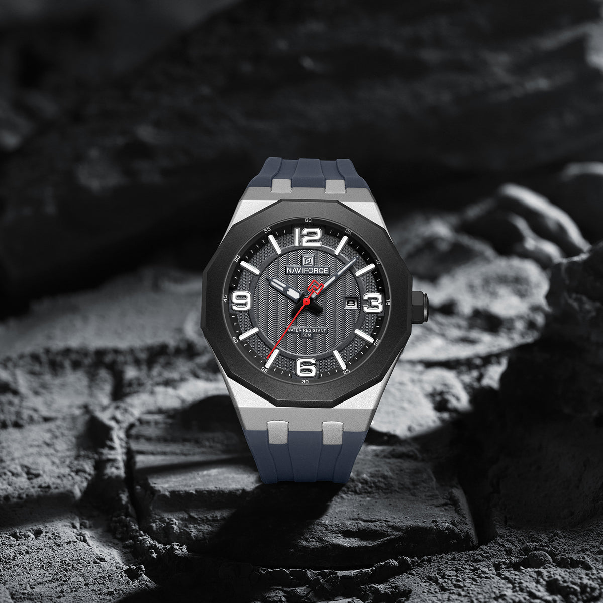 NAVIFORCE NF8079 S/GY/T.GY Men Watch