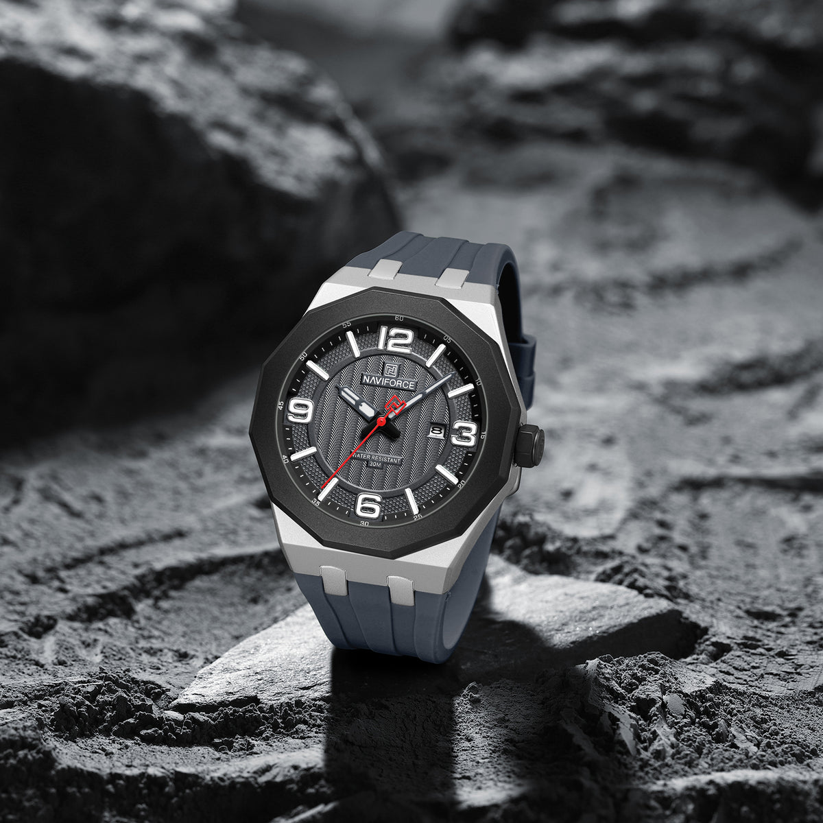 NAVIFORCE NF8079 S/GY/T.GY Men Watch