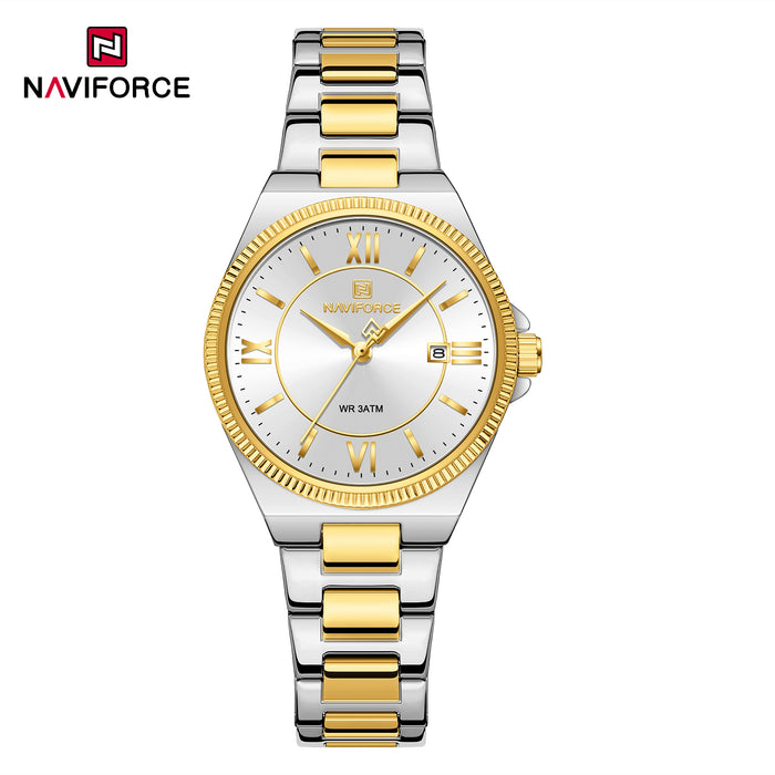 NAVIFORCE NF5073 G/W Women Watch