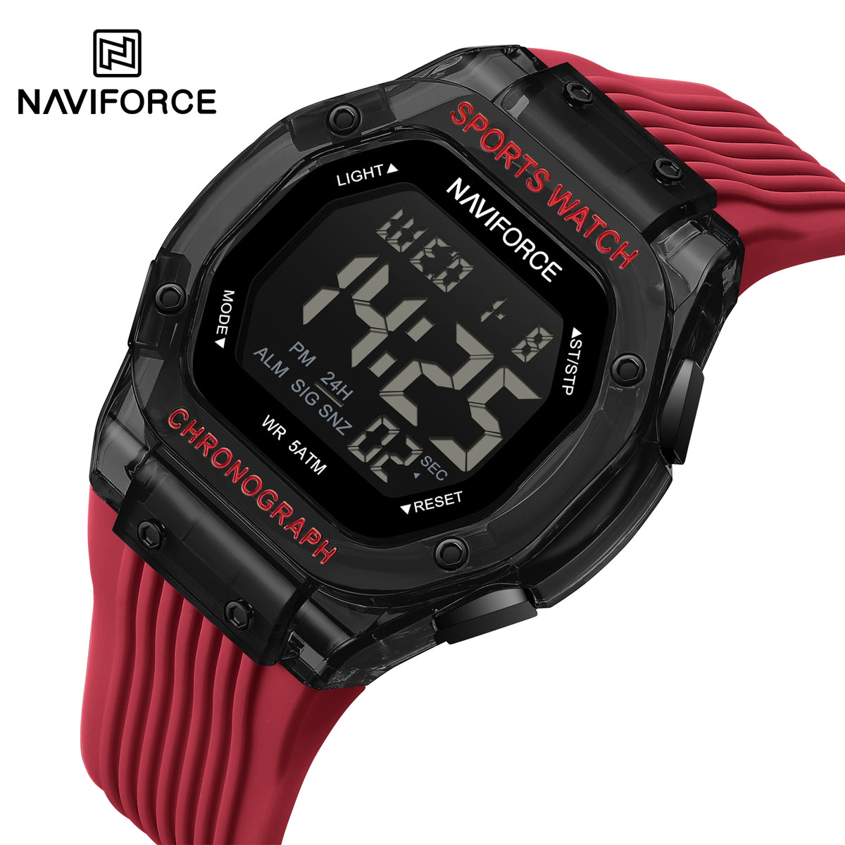 NAVIFORCE NF7113 B/R Men Watch