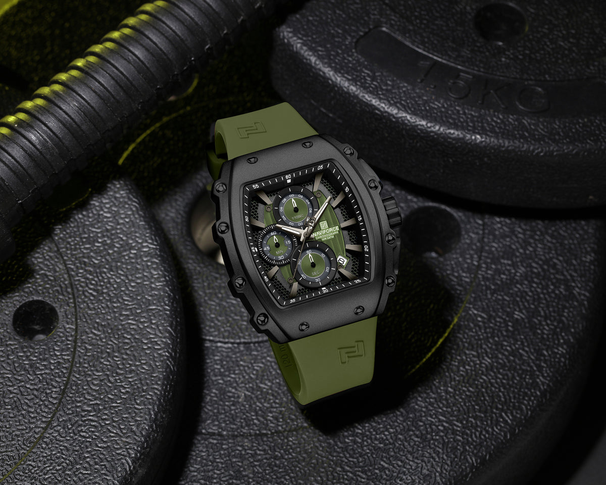 NAVIFORCE NF8070 B/GN/GN Men Watch