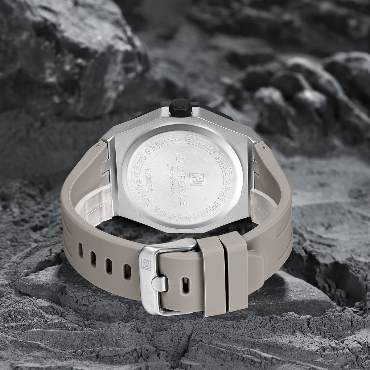 NAVIFORCE NF8079 S/B/B.GY Men Watch