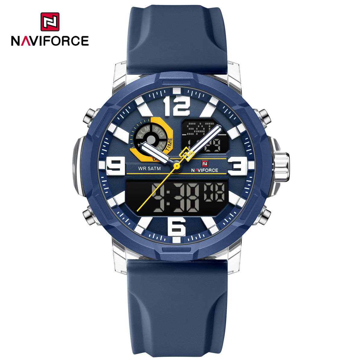 NAVIFORCE NF7130 S/W/BE Men Watch