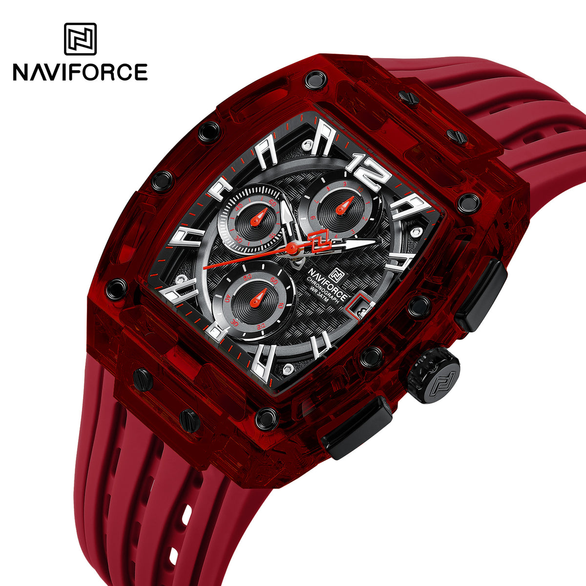 NAVIFORCE NF7105 R/B/R Men Watch