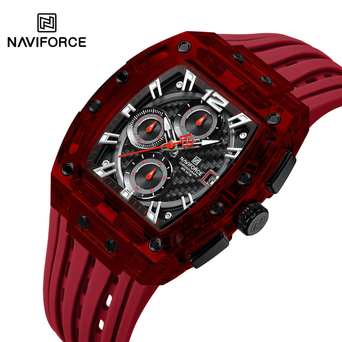 NAVIFORCE NF7105 R/B/R Men Watch