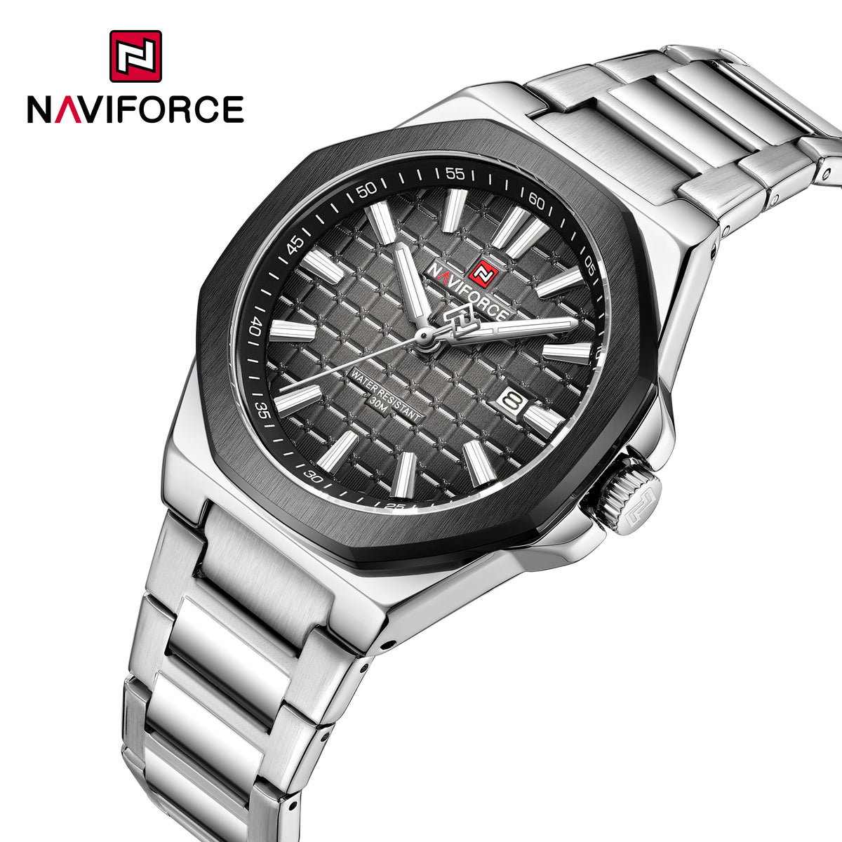 NAVIFORCE NF9258 S/GY/S Men Watch