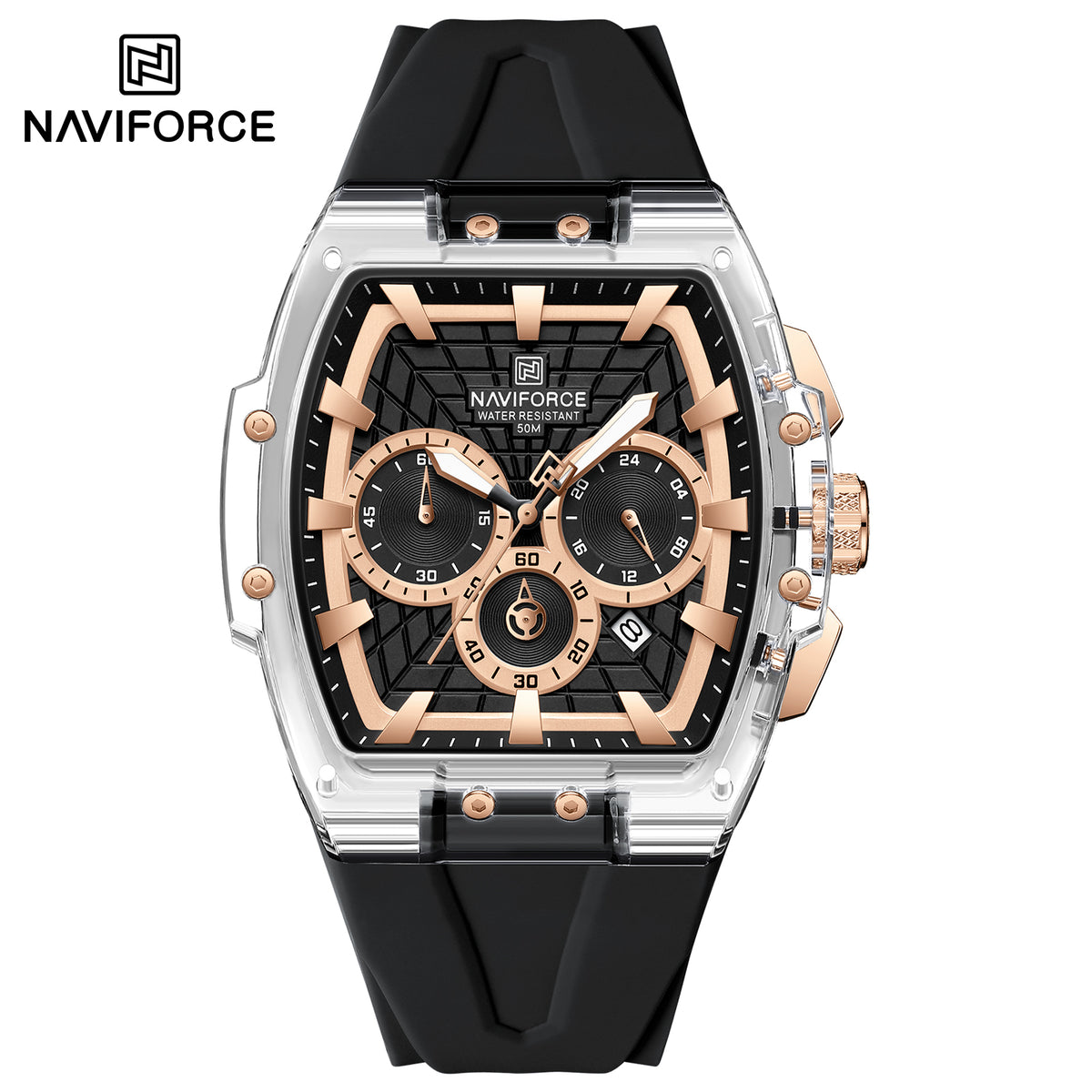 NAVIFORCE NF6113 S/RG/B Men Watch