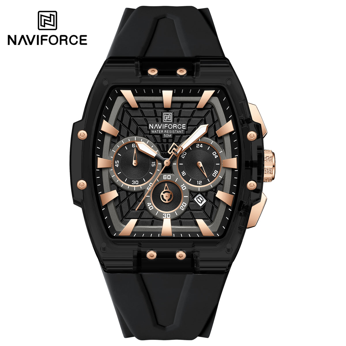 NAVIFORCE NF6113 B/RG/B Men Watch