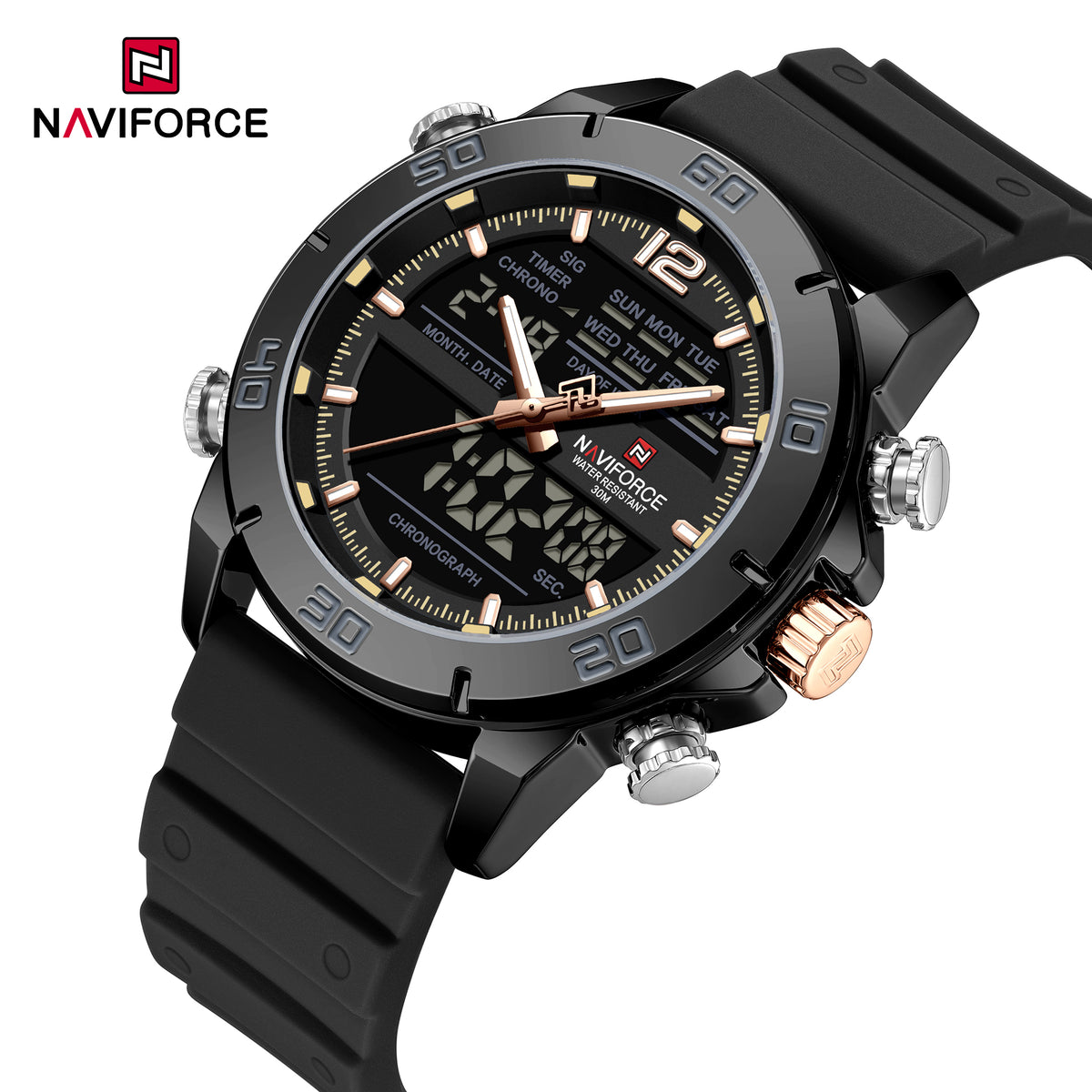 NAVIFORCE NF9253T B/RG/B Men Watch
